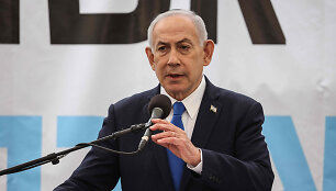 Benjaminas Netanyahu / ILIA YEFIMOVICH / AFP