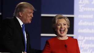 H.Clinton ir D.Trumpo debatai