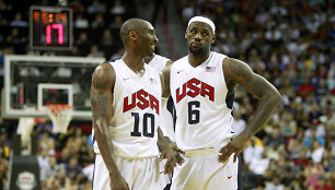 LeBronas Jamesas ir Kobe Bryantas
