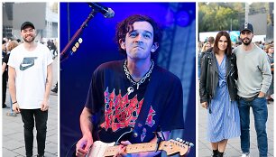 Grupės &bdquo;The 1975&ldquo; koncerto Vingio parke akimirkos