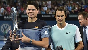 Milo&scaron;as Raoničius ir Rogeris Federeris