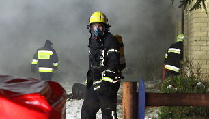 Gaisro vietoje