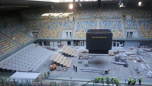 &bdquo;Gran Canaria Arena&ldquo; dar nebaigta statyti