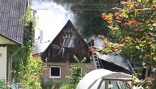 Gaisro vietoje