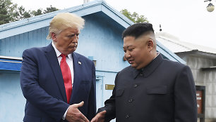 Donaldas Trumpas ir Kim Jong Unas, 2019 m.