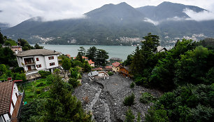 Nuošliaužos Italijos šiaurėje