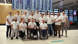 Lietuvos komanda i&scaron;vyko į lengvosios atletikos čempionatą.