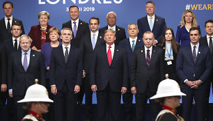 NATO narių lyderių susitikimas Londone