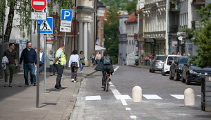 Kilpinis eismas Vilniaus senamiestyje