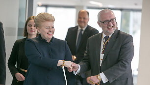 Dalia Grybauskaitė ir Dainius Pavalkis
