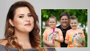 Erika Vitulskienė, Merūnas Vitulskis su vaikais