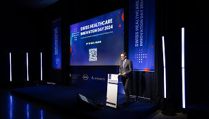 Konferencijos „Swiss Healthcare Innovation Day 2024“ akimirka