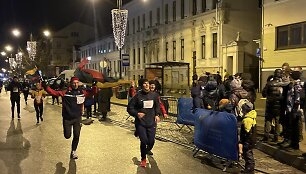 Laisvės gynėjų bėgime Klaipėdoje dalyvavo rekordi&scaron;kai daug bėgikų - 594.