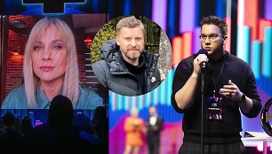 Inga Jankauskaitė ir jos sūnus Kostas, Paulius Kaupelis