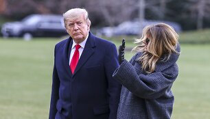 Donaldas ir Melania Trumpai