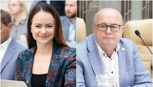 Andrijana Filinaitė ir Visvaldas Matijo&scaron;aitis