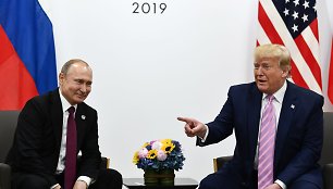 Vladimiras Putinas ir Donaldas Trumpas