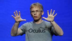 "Oculus" technikos direktorius Johnas Carmackas