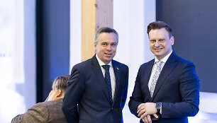 Vilius Seme&scaron;ka ir Valdas Benkunskas