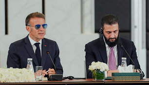 Emmanuelis Macronas, Ahmedas al Sharaa