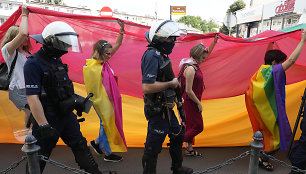 LGBT protestas Lenkijoje