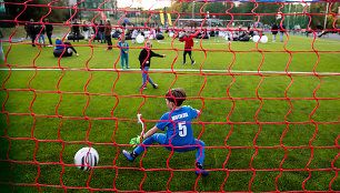 Futbolo projektams Vilniaus savivaldybė skyrė daugiausiai pinigų.