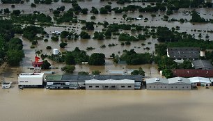 Uragano Iota sukeltas potvynis Nikaragvoje