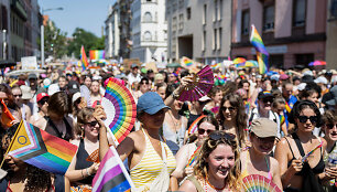 &bdquo;Pride&ldquo; eitynės Strasbūre / ROMEO BOETZLE / AFP