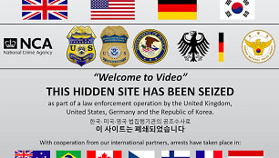 Svetainė &bdquo;Welcome to Video&ldquo; veikė vadinamajame &bdquo;tamsiajame tinkle&ldquo;