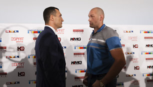 Vladimiras Klyčko ir Tysonas Fury