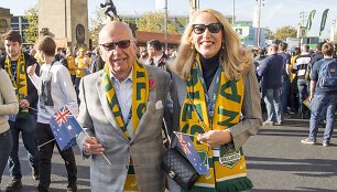 Rupertas Murdochas ir Jerry Hall 