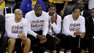 Richardas Jeffersonas, LeBronas Jamesas, Tristanas Thompsonas ir Channingas Frye