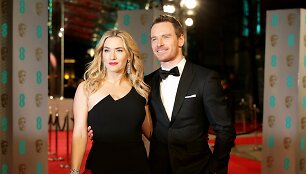 Kate Winslet ir Michaelas Fassbenderis