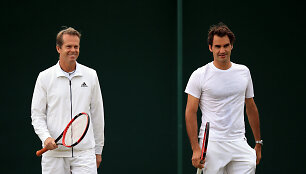 Stefanas Edbergas ir Rogeris Federeris
