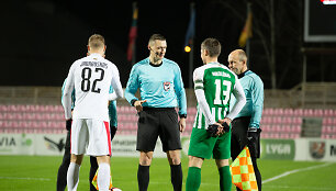 A lygos futbolo rungtynės: Marijampolės &bdquo;Sūduva&ldquo; - Vilniaus &bdquo;Žalgiris&ldquo;