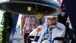 Mirė seniausias Perl Harboro veteranas Ray Chavezas