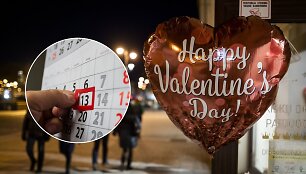 Penktadienis 13-oji prie&scaron; pat Valentino dieną