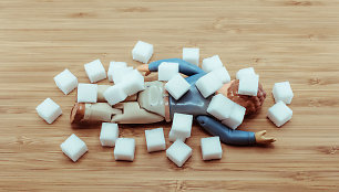 Per gausiai ir nuolat vartojamas cukrus padidina riziką susirgti įvairiomis  mirtinomisligomis