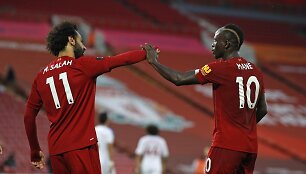 Mohamedas Salahas ir Sadio Mane