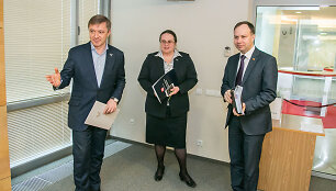 Aurelijus Veryga, Agnė &Scaron;irinskienė, Ramūnas Karbauskis