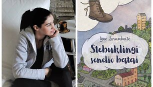 Ignė Zarambaitė ir jos knyga &bdquo;Stebuklingi senelio batai&ldquo;