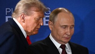 Donaldas Trumpas ir Vladimiras Putinas