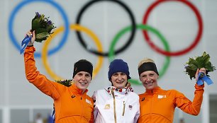 Ireen Wust, Martina Sablikova ir Carien Kleibeuker