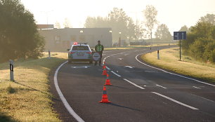 Kauno ir Šiaulių policija Kryžkalnyje surengė bendrą reidą