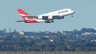 „Qantas Airlines“ lėktuvas „Airbus A380“