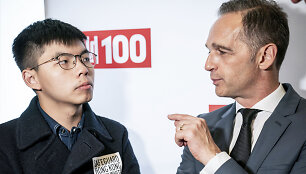 Joshua Wongas ir Heiko Maasas