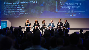 Akimirka iš „Lietuvos gamintojų ir tiekėjų konferencijos“	