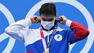 Olimpiniam čempionui iš Rusijos – diskvalifikacija už palaikymą karui