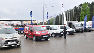 Komercinių automobilių ekspozicija „Litexpo“ rūmuose