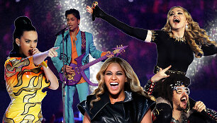 Katy Perry, Prince'as, Beyonce, Madonna, LMFAO